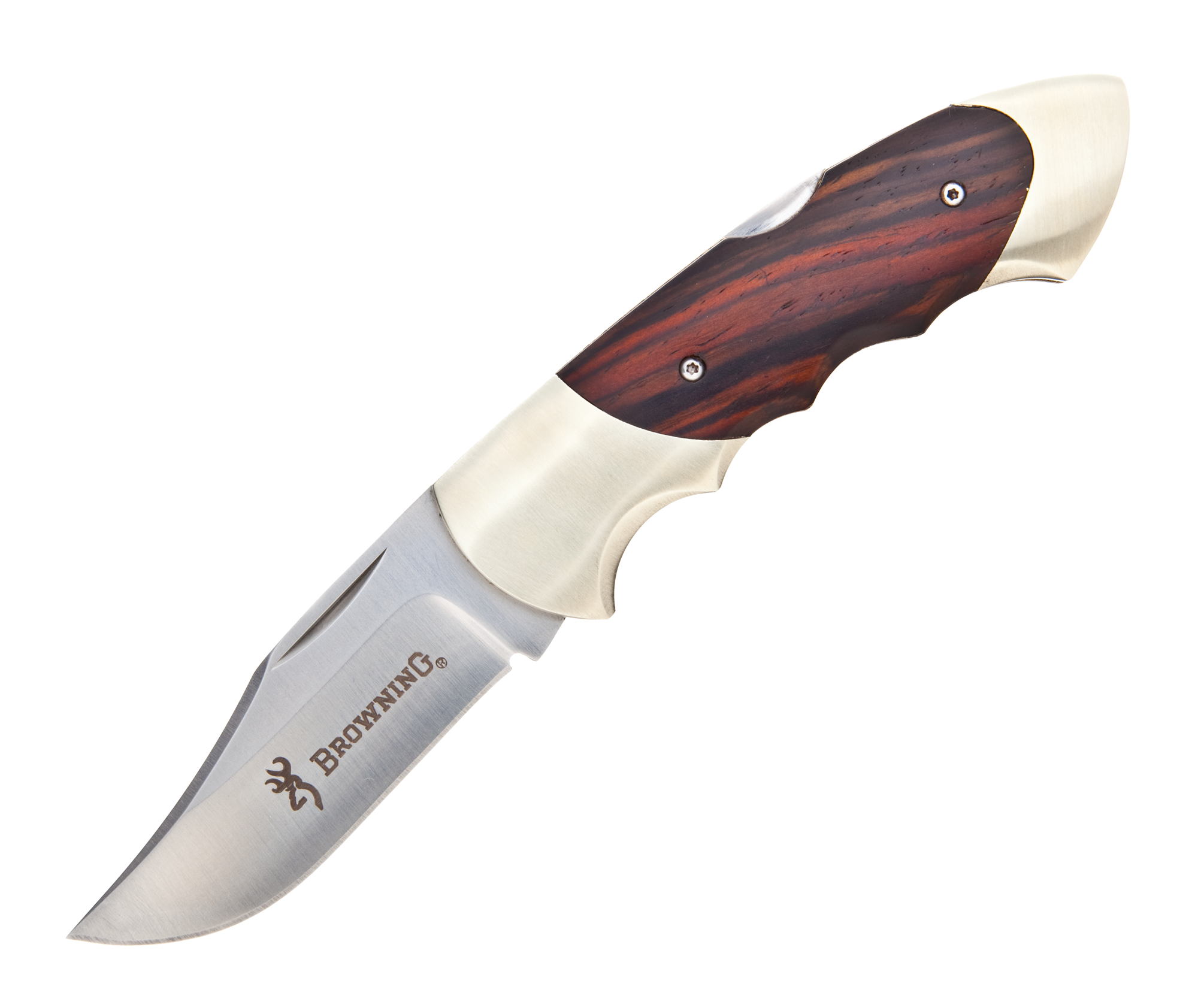 Browning 111 Cocobolo Handle Folding Lockback Knife Bass Pro Shops